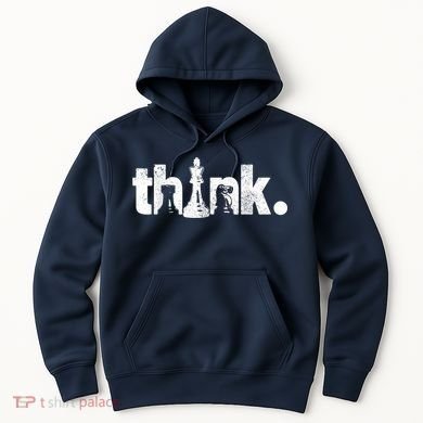 Chess Think Vintage Chess Master Club Chess Player Hoodie