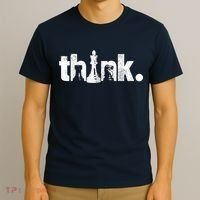 Chess Think Vintage Chess Master Club Chess Player T-Shirt thumb 3