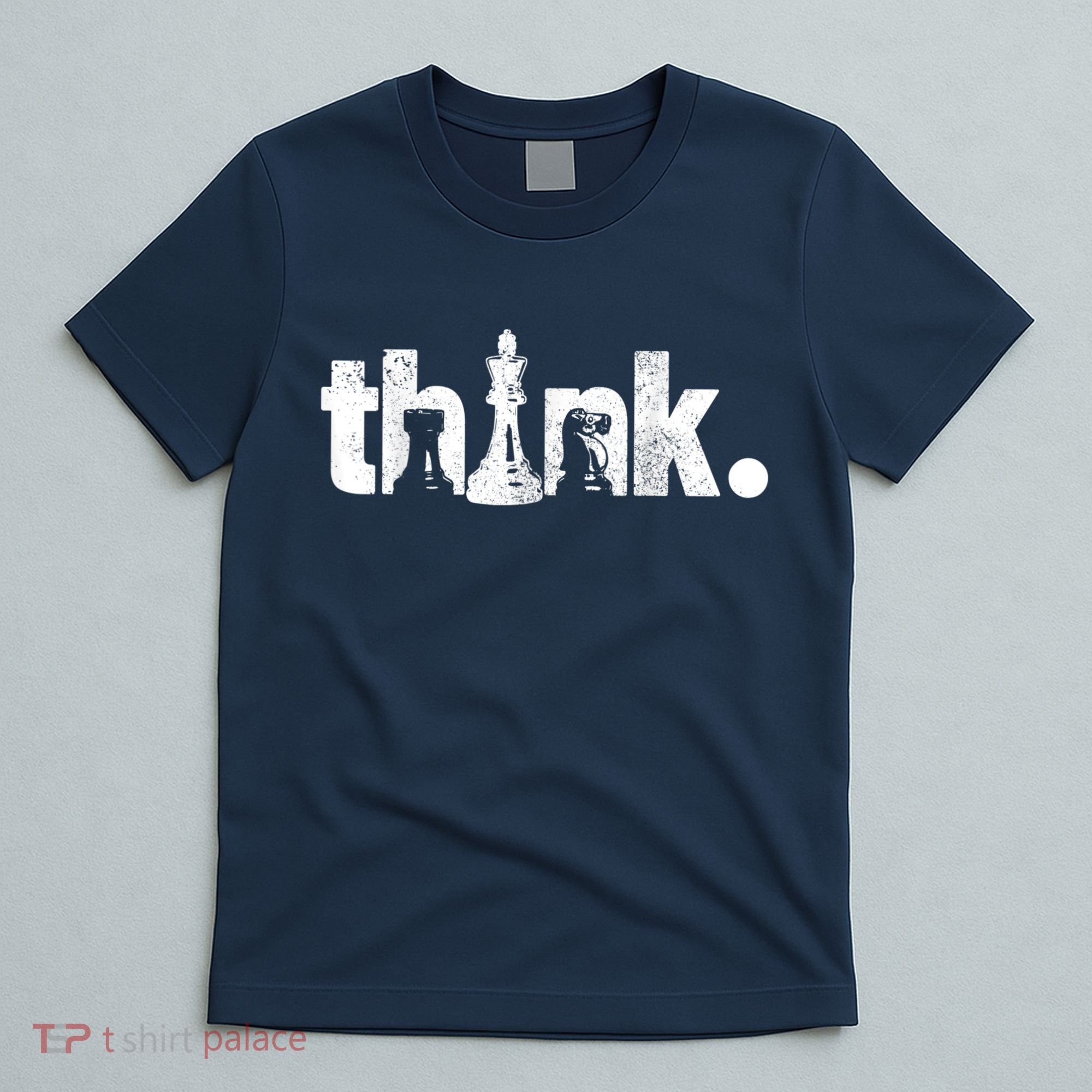 Chess Think Vintage Chess Master Club Chess Player T-Shirt