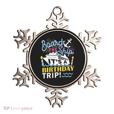 Cruise Trip Vacation Gift - Birthday Cruise Ornament