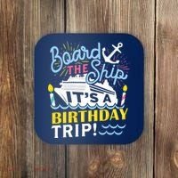 Cruise Trip Vacation Gift - Birthday Cruise Coaster thumb 0