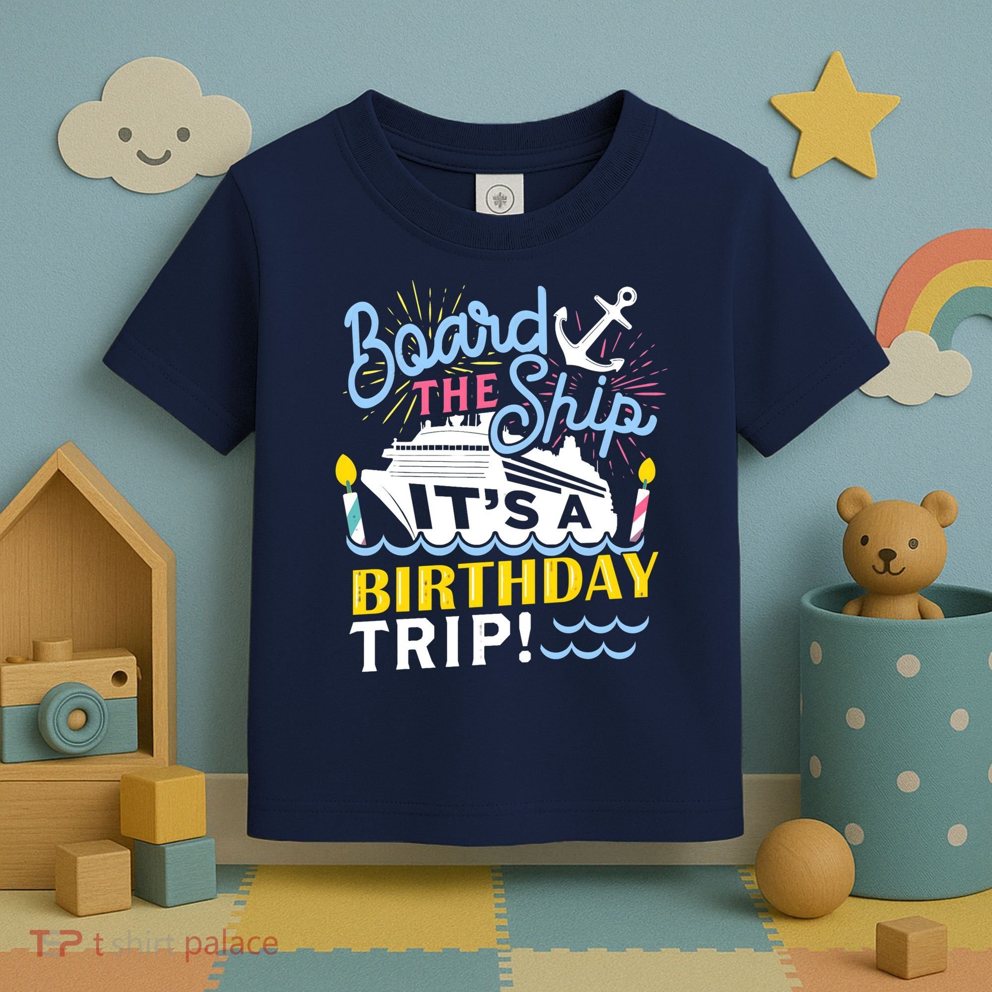 Cruise Trip Vacation Gift - Birthday Cruise Toddler T-Shirt