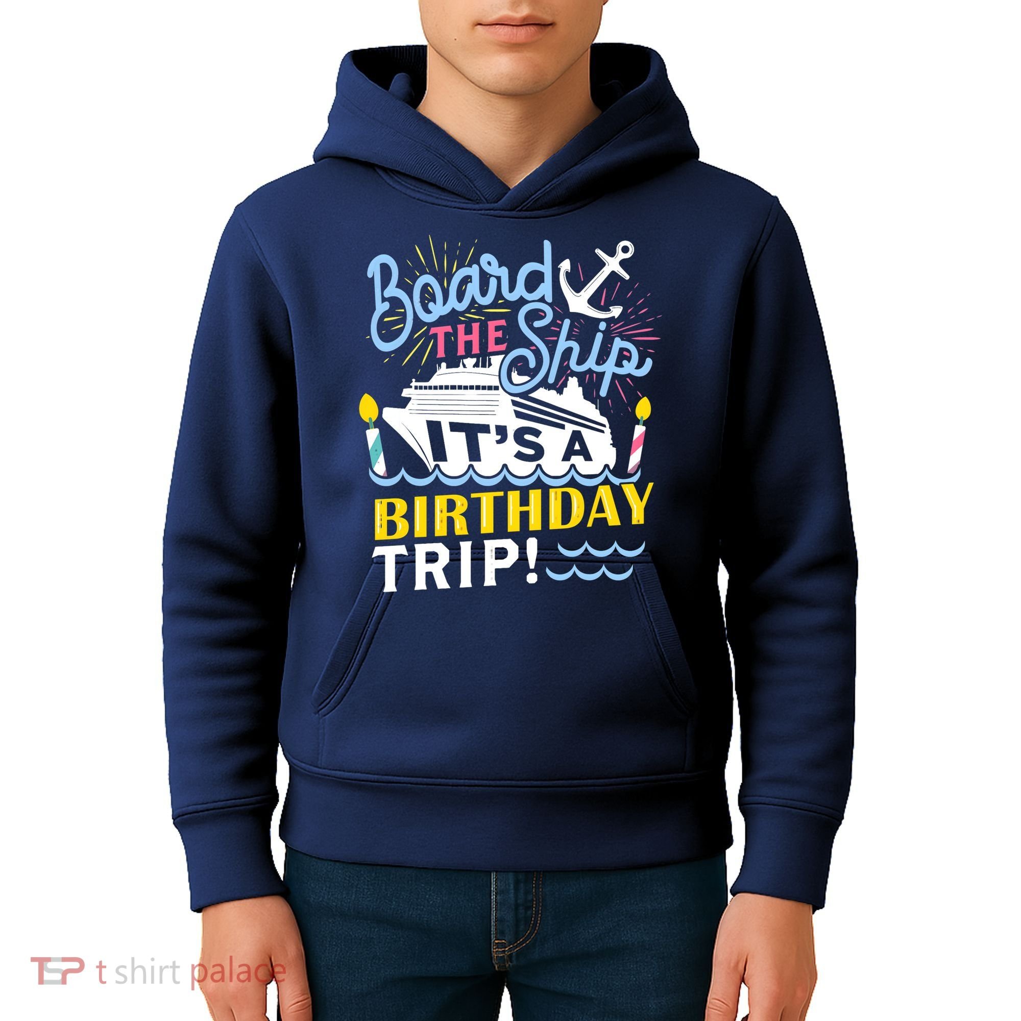 Cruise Trip Vacation Gift - Birthday Cruise Kids Hoodie