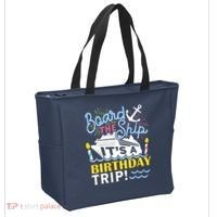 Cruise Trip Vacation Gift - Birthday Cruise Tote Bag thumb 2