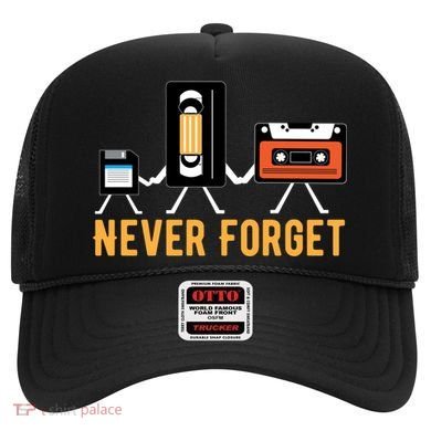 Cassette Tape Video Tape Floppy Disk We Will Never Forget Great Gift Hat