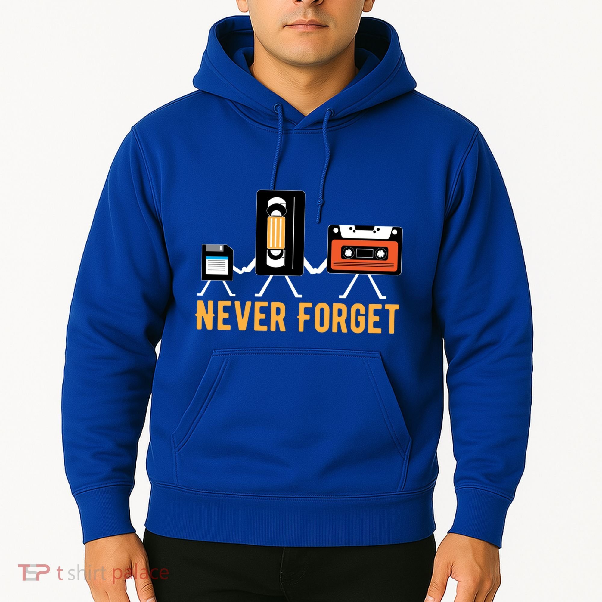 Cassette Tape Video Tape Floppy Disk We Will Never Forget Great Gift Hoodie