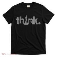 Chess Think Vintage Chess Master Club Chess Player T-Shirt thumb 0