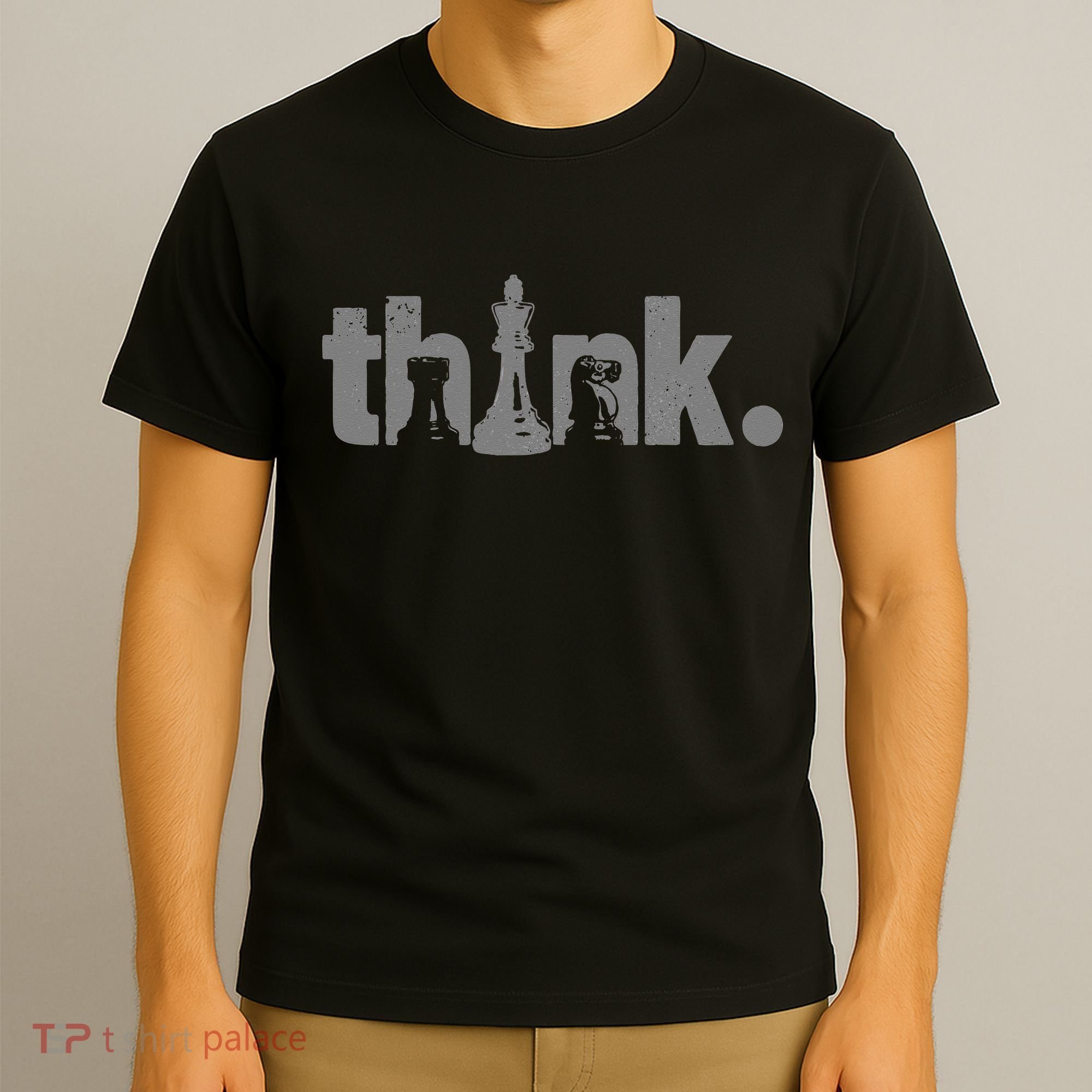 Chess Think Vintage Chess Master Club Chess Player T-Shirt