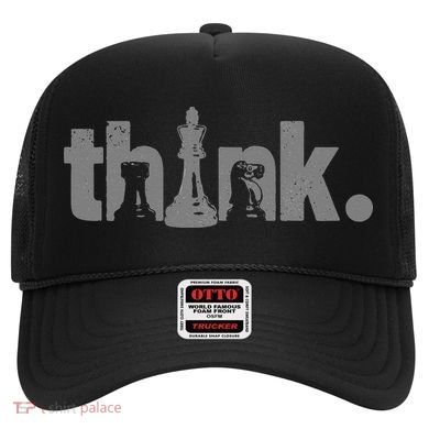 Chess Think Vintage Chess Master Club Chess Player Hat