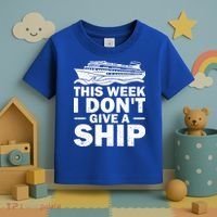 Cruise This Week I Don't Give A Ship Therapy Great Gift Toddler T-Shirt thumb 3