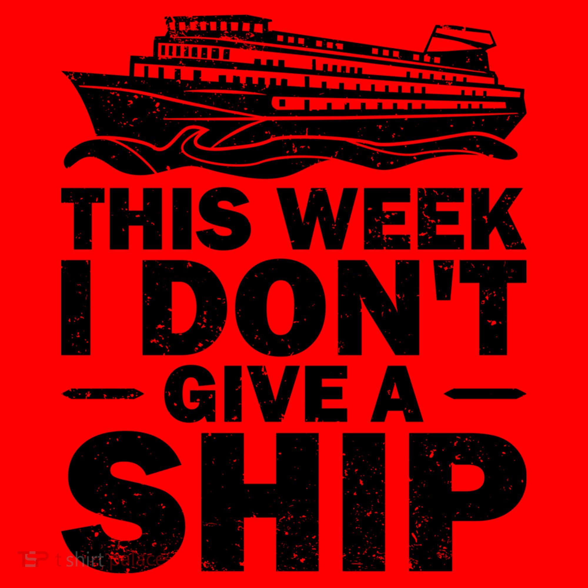 Cruise This Week I Don't Give A Ship Therapy Great Gift Santa Hat