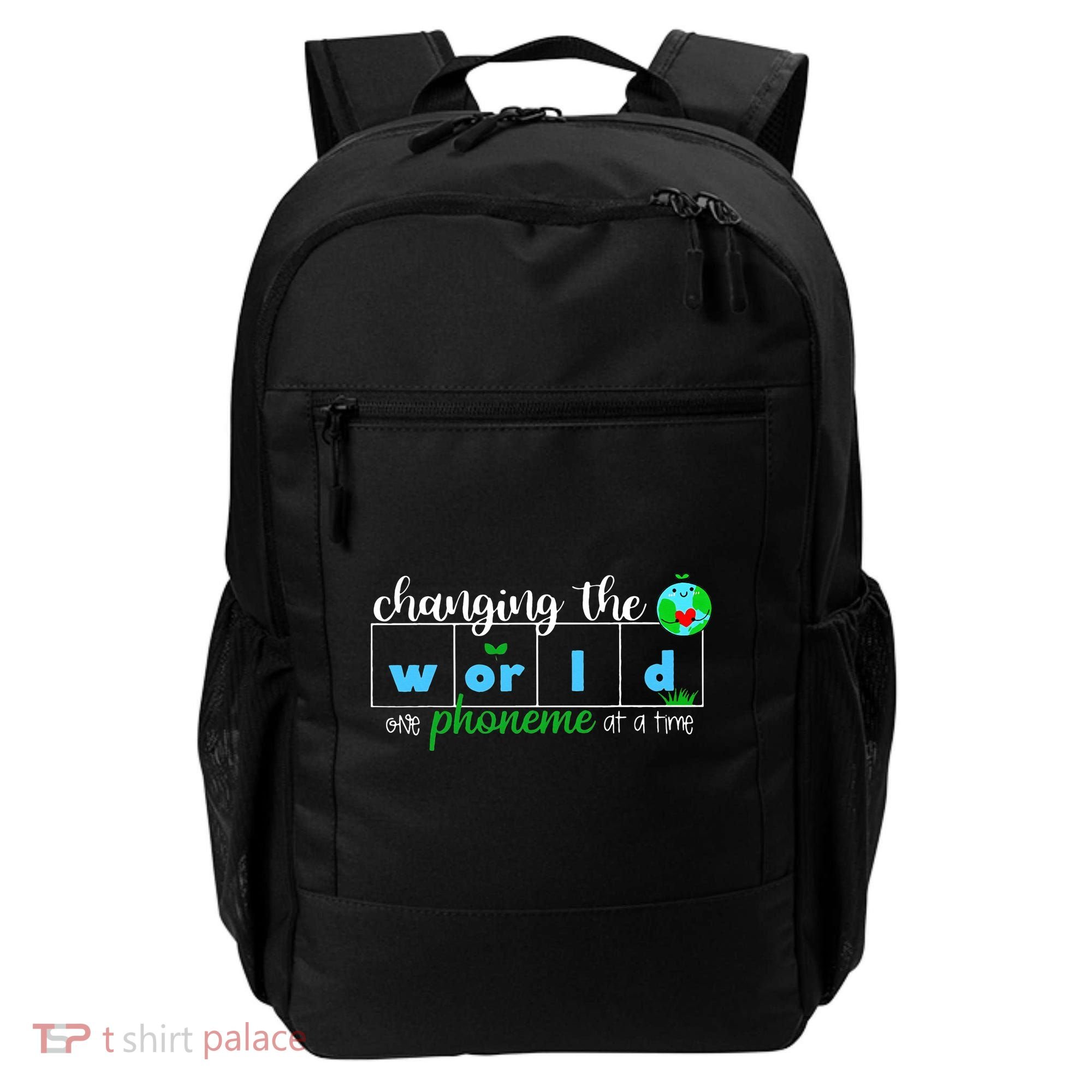 Changing The World One Phoneme At A Time Teacher Backpack
