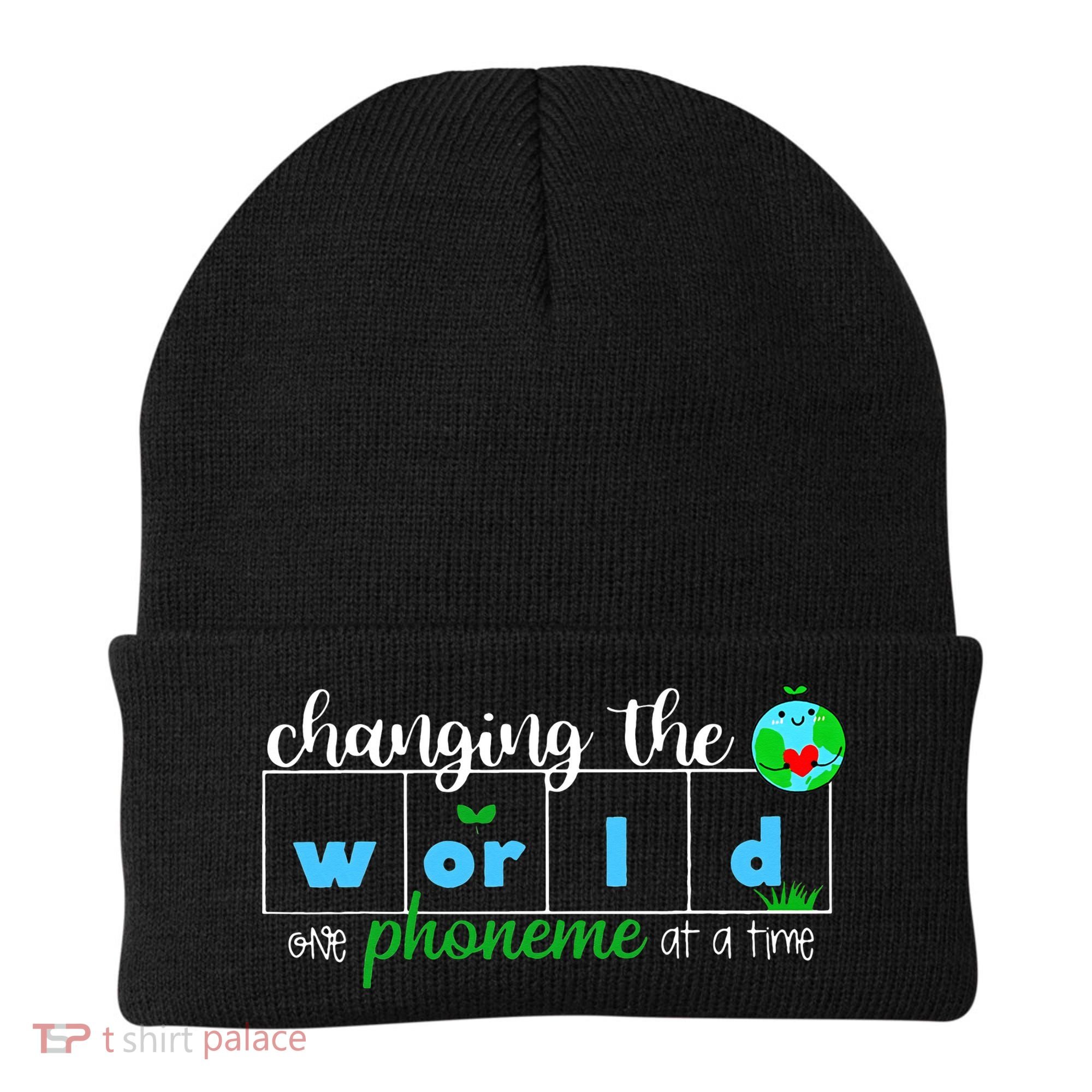 Changing The World One Phoneme At A Time Teacher Beanie