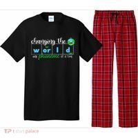 Changing The World One Phoneme At A Time Teacher Pajama Set thumb 0