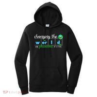Changing The World One Phoneme At A Time Teacher Women's Hoodie thumb 0