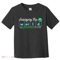 Changing The World One Phoneme At A Time Teacher Toddler T-Shirt thumb 0