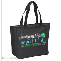 Changing The World One Phoneme At A Time Teacher Tote Bag thumb 2