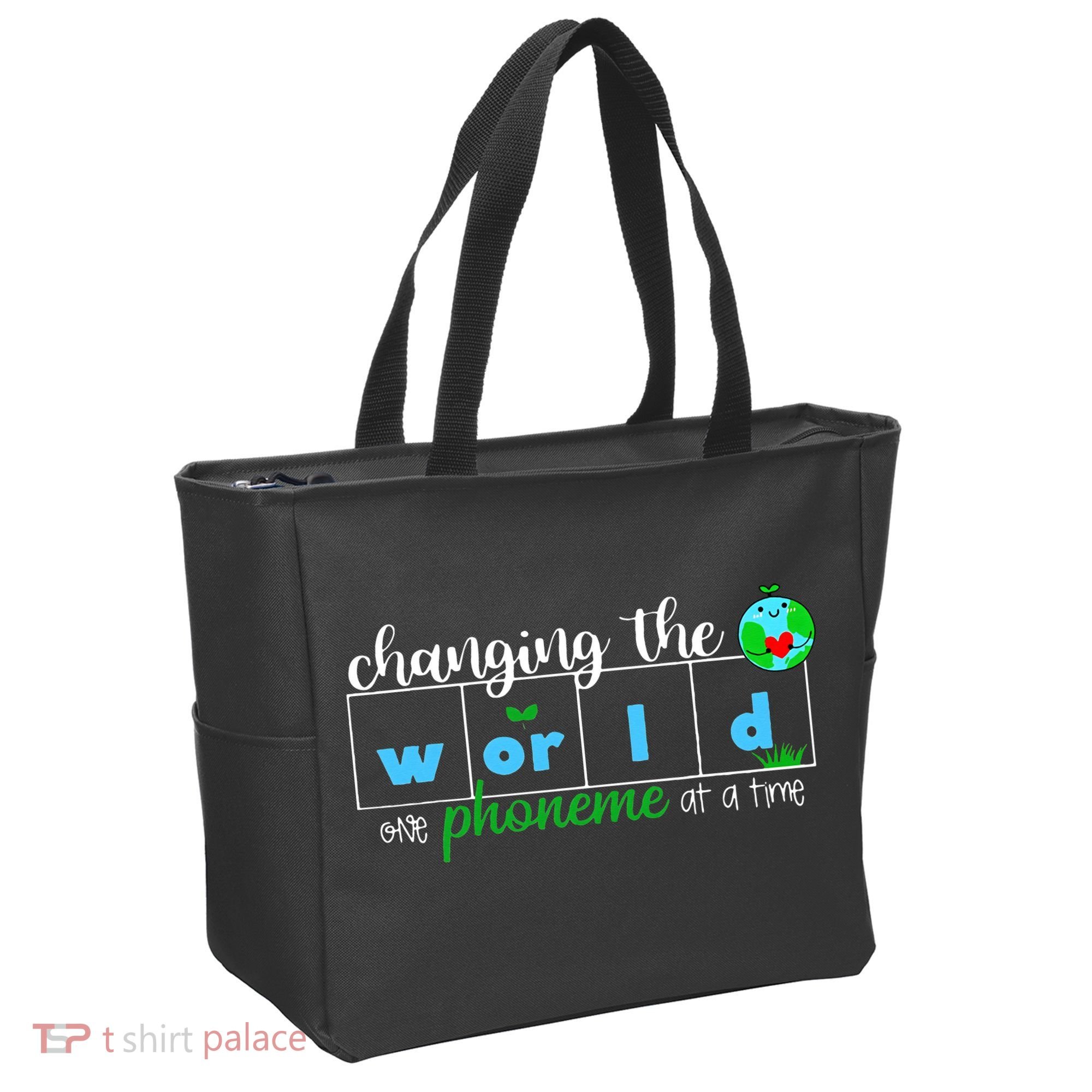 Changing The World One Phoneme At A Time Teacher Tote Bag
