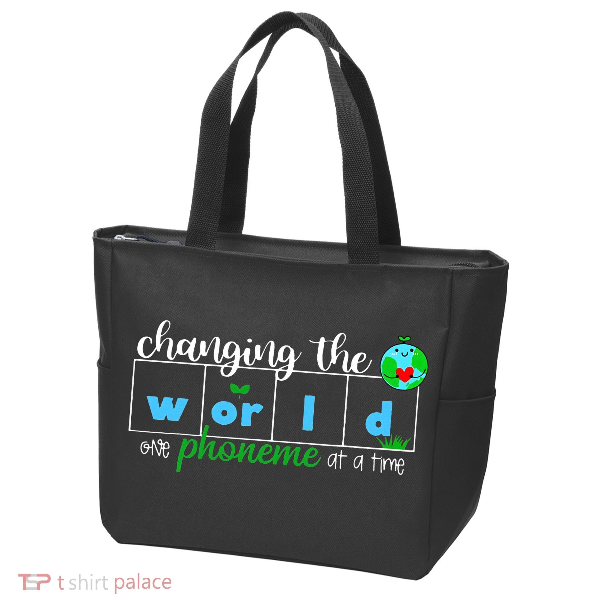 Changing The World One Phoneme At A Time Teacher Tote Bag