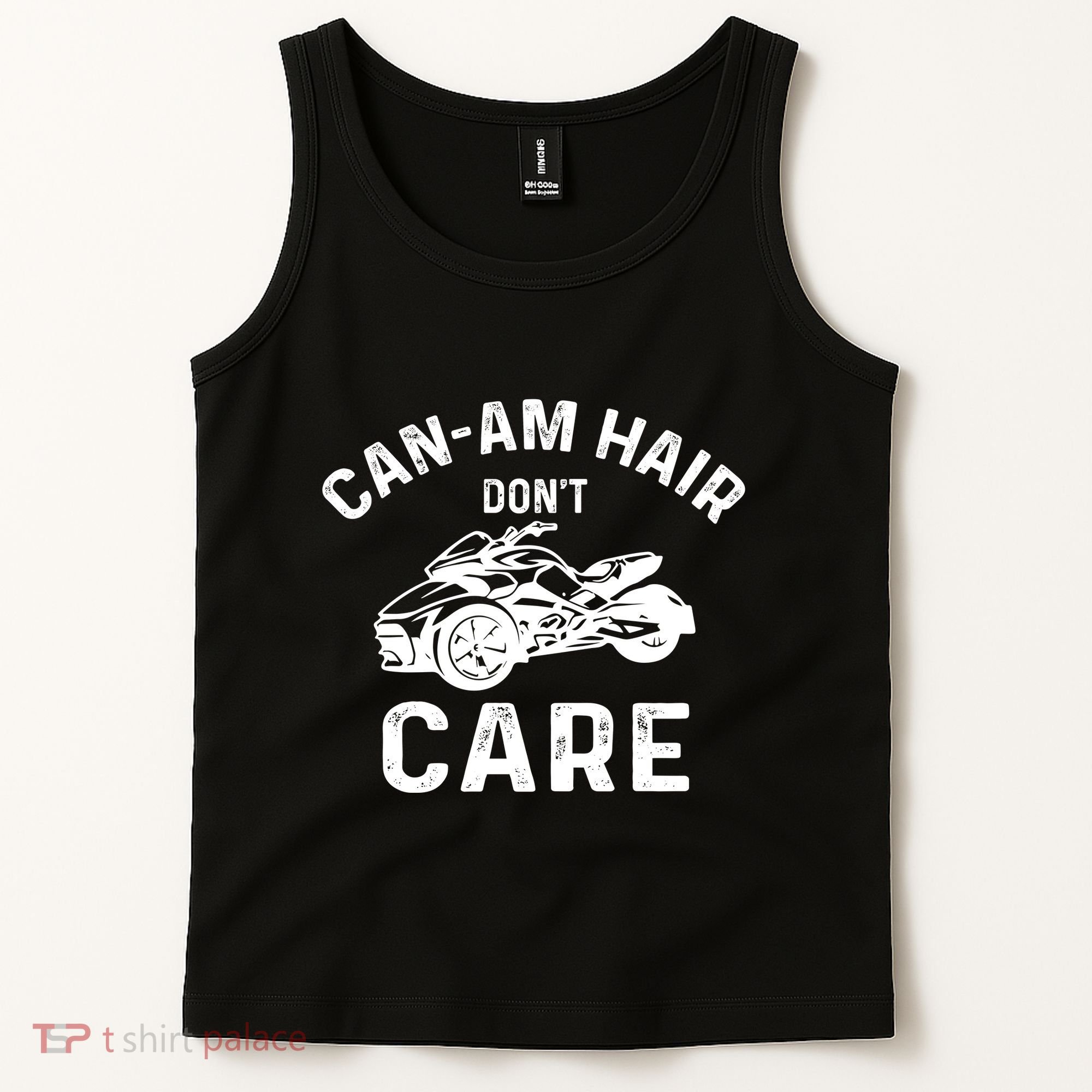 Canam Three Wheels Funny Riding Tank Top