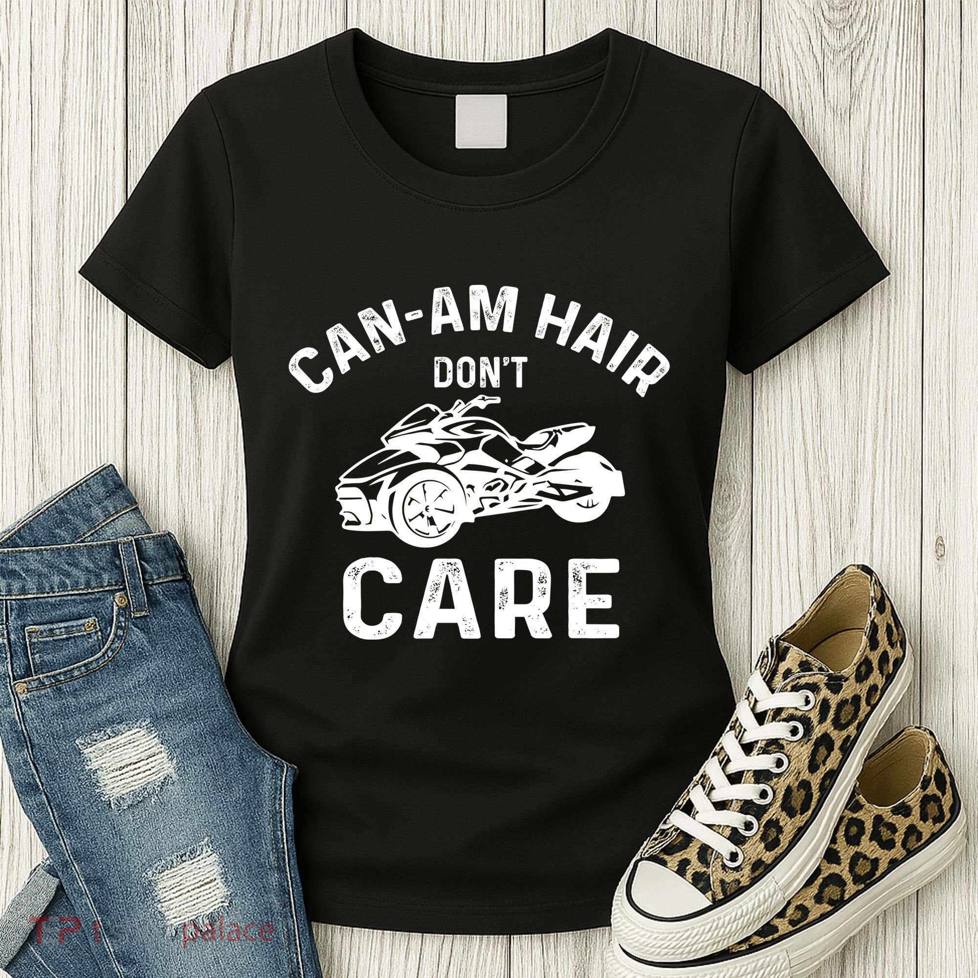 Canam Three Wheels Funny Riding Women's T-Shirt