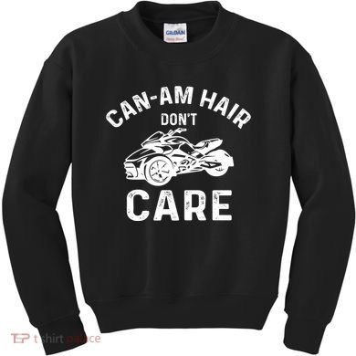 Canam Three Wheels Funny Riding Kids Sweatshirt