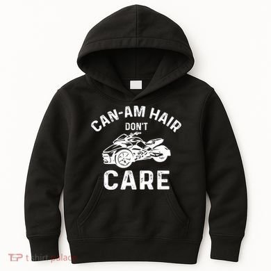 Canam Three Wheels Funny Riding Kids Hoodie