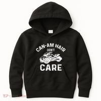 Canam Three Wheels Funny Riding Kids Hoodie thumb 0
