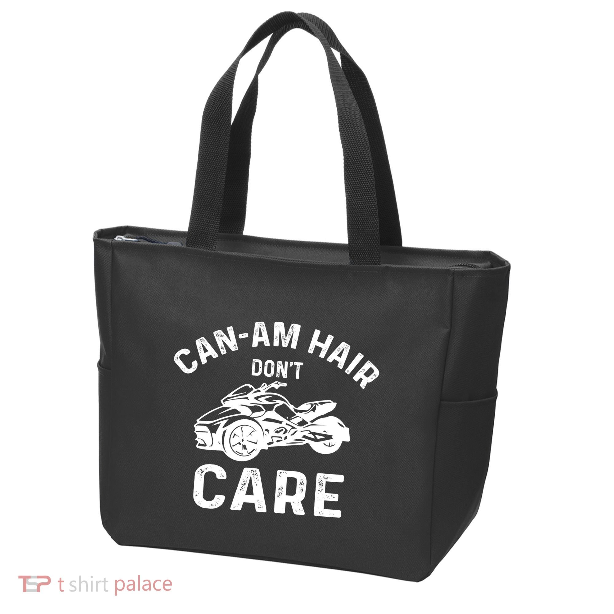 Canam Three Wheels Funny Riding Tote Bag