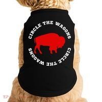 Circle the Wagons Buffalo Football Fan Doggie Tank thumb 0