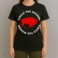 Circle the Wagons Buffalo Football Fan T-Shirt thumb 4