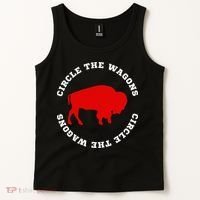 Circle the Wagons Buffalo Football Fan Tank Top thumb 2