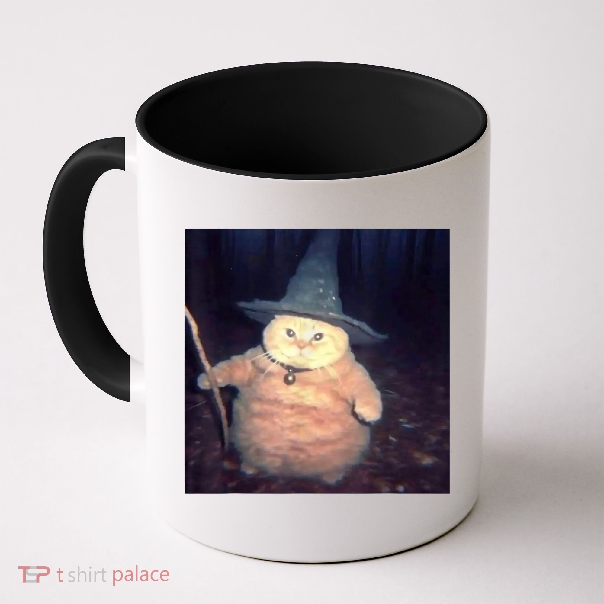 Cheeseball The Wizard Cat Meme Coffee Mug