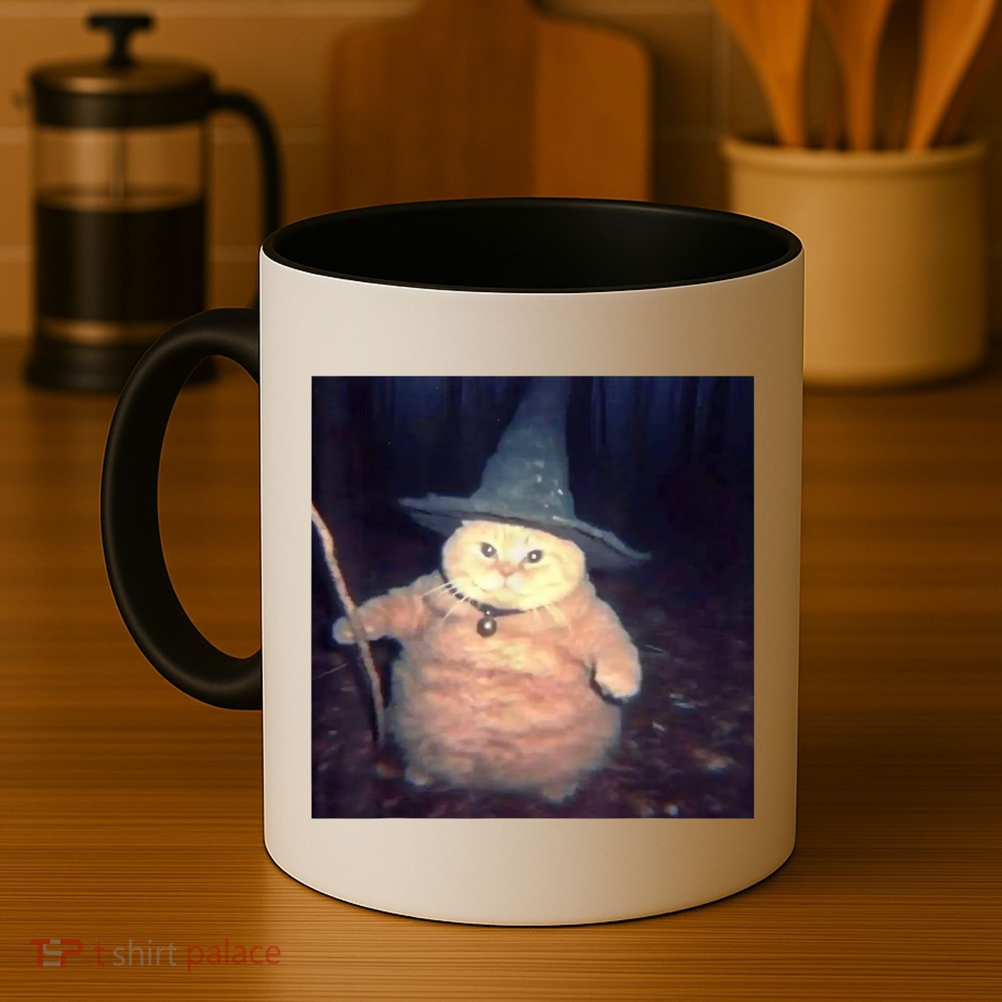 Cheeseball The Wizard Cat Meme Coffee Mug