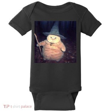 Cheeseball The Wizard Cat Meme Baby Bodysuit