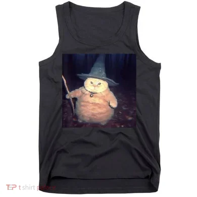 Cheeseball The Wizard Cat Meme Tank Top