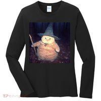 Cheeseball The Wizard Cat Meme Women's Long Sleeve Shirt thumb 0