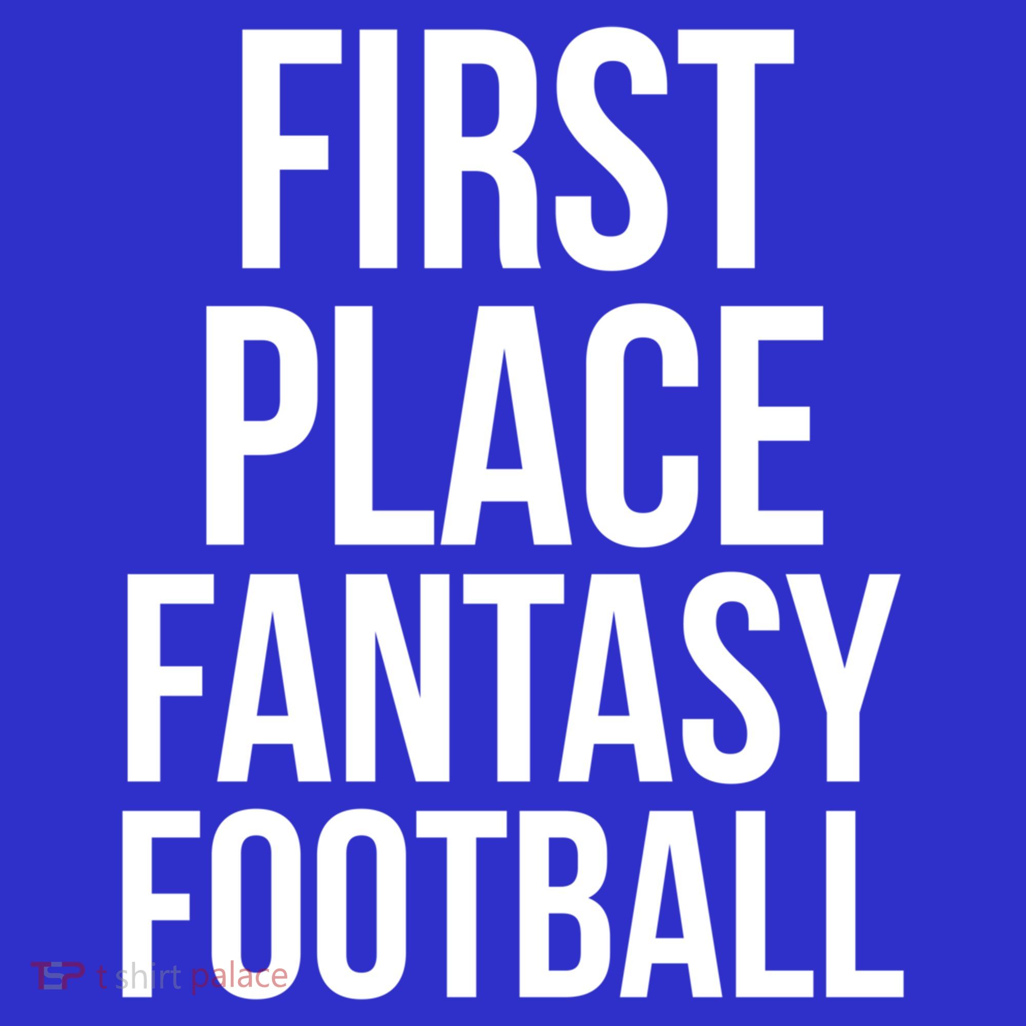 Championship Trophy Winner Item First Place Fantasy Football Gift T-Shirt