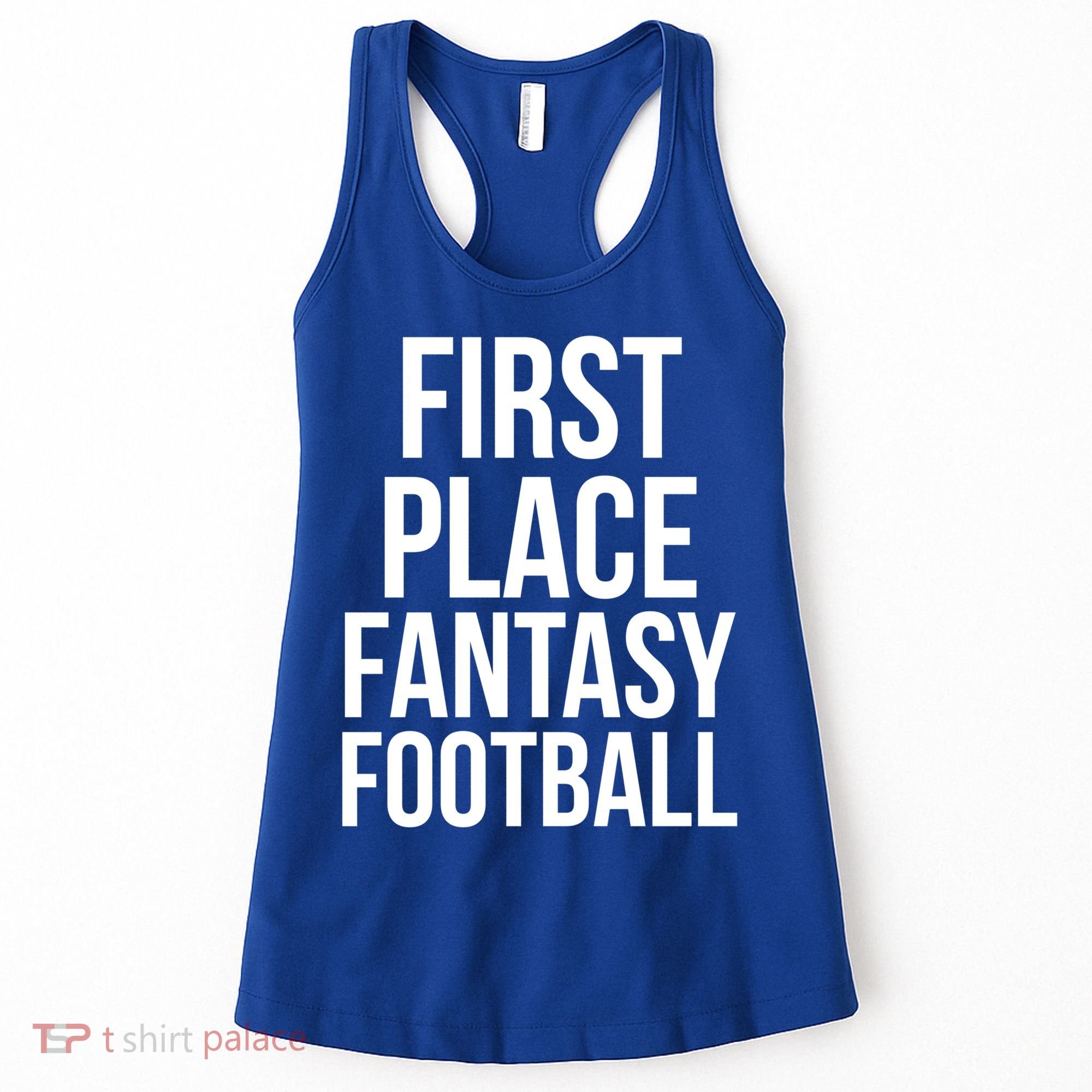 Championship Trophy Winner Item First Place Fantasy Football Gift Women's Tank Top
