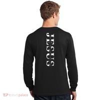 Christian The Way Truth Life Faith Front & Back Long Sleeve Shirt thumb 1