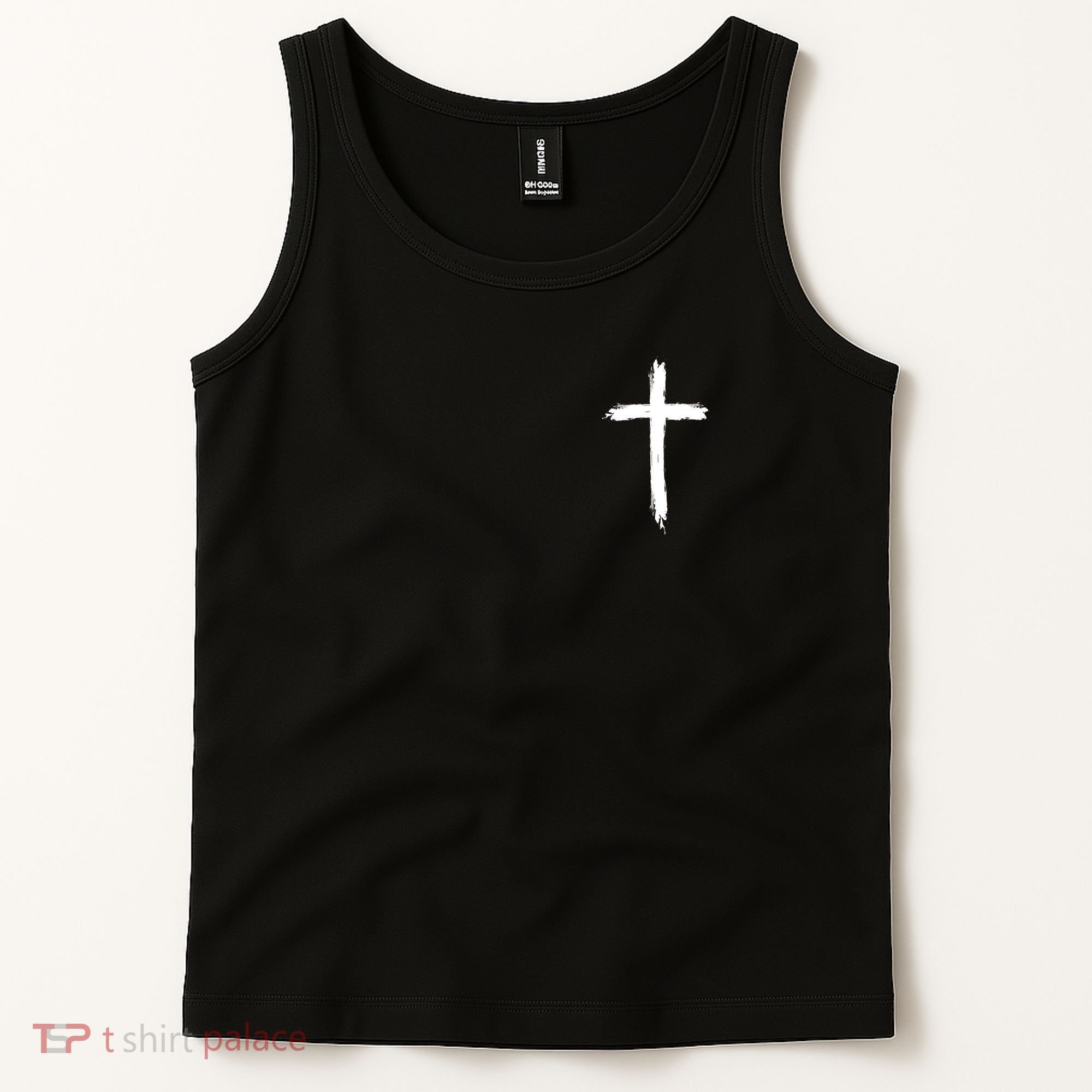 Christian The Way Truth Life Faith Front & Back Tank Top