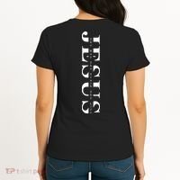 Christian The Way Truth Life Faith Front & Back Women's T-Shirt thumb 1