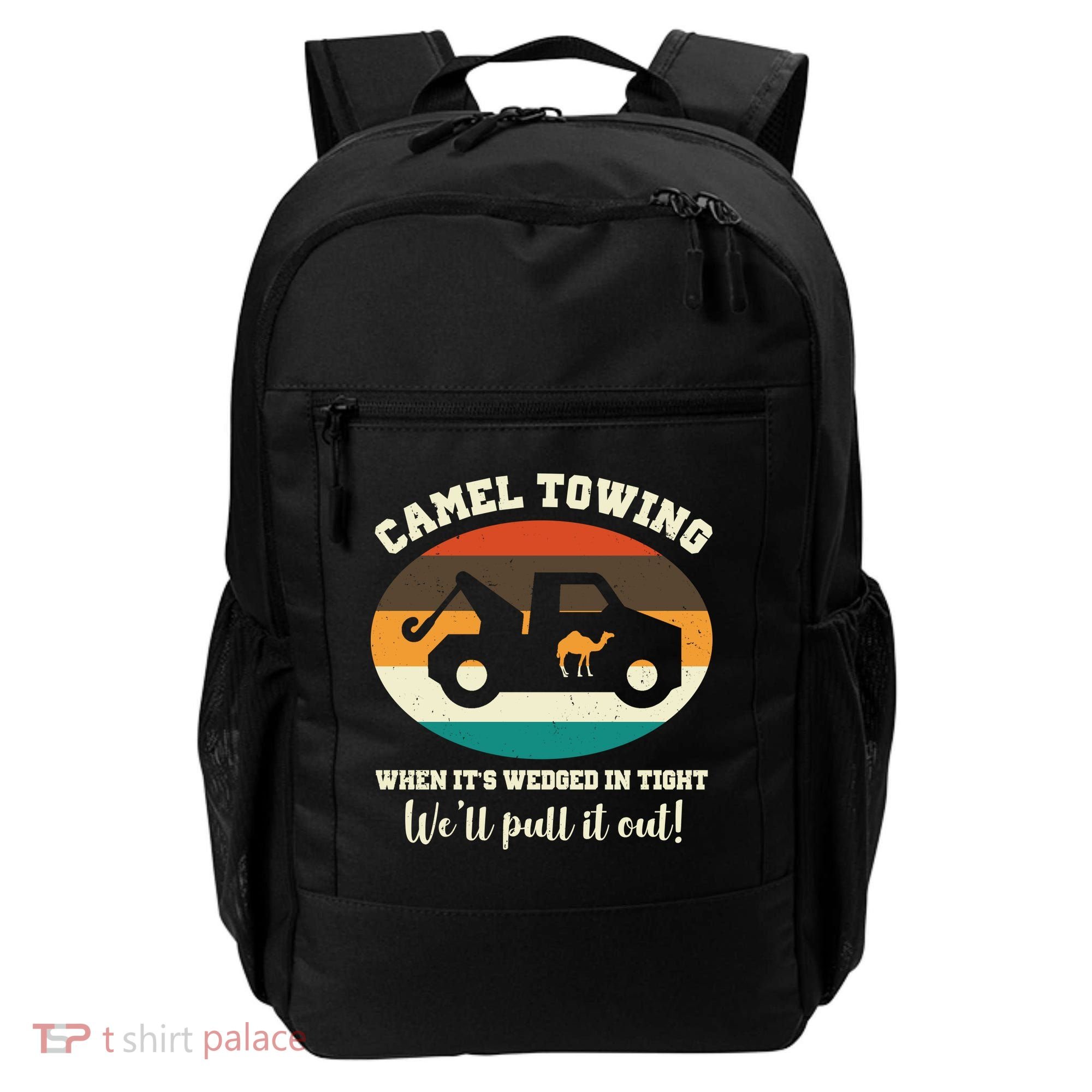 Camel Towing When It's Wedged In Tight We'll Pull It Out Backpack
