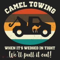 Camel Towing When It's Wedged In Tight We'll Pull It Out Tumbler thumb 3