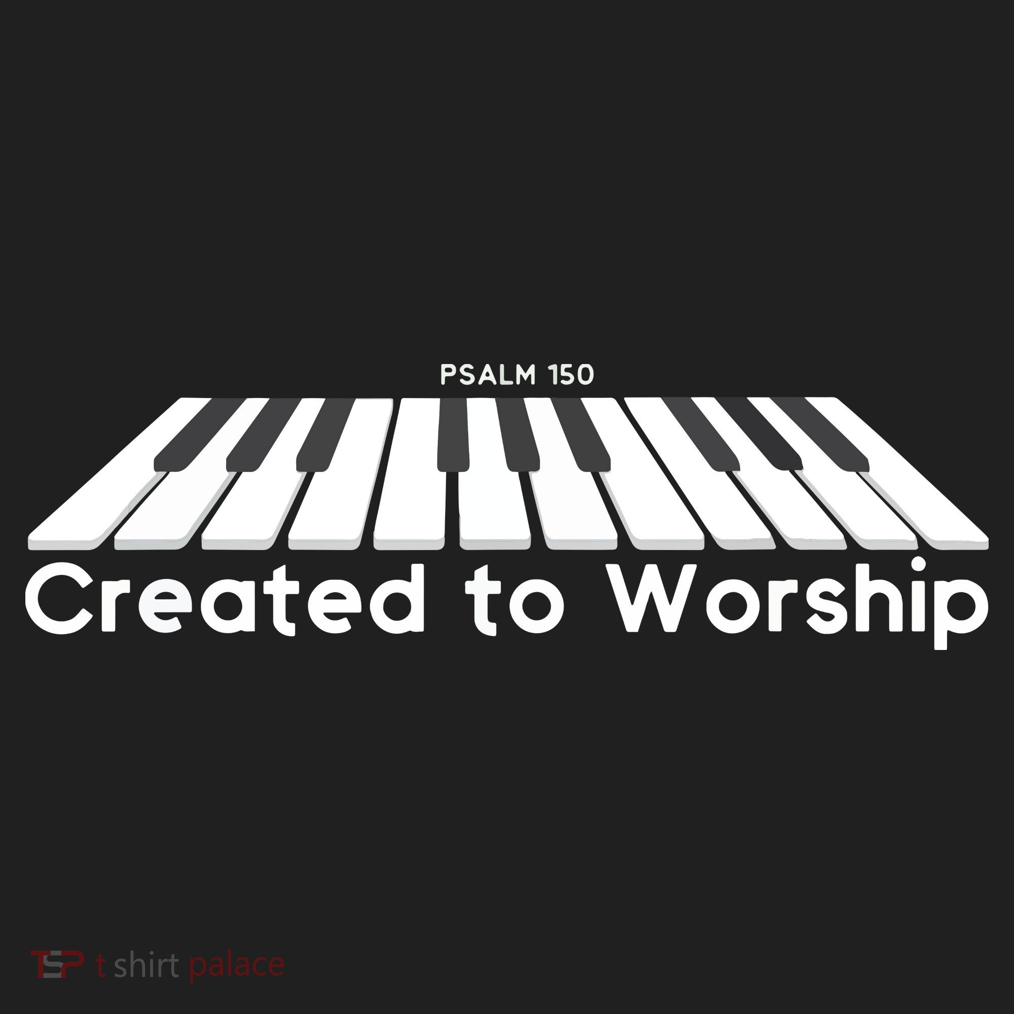 Created To Worship Piano Christian Hat