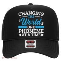 Changing The World One Phoneme At A Time Dyslexia Awareness Meaningful Gift Hat thumb 0