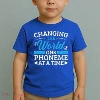 Changing The World One Phoneme At A Time Dyslexia Awareness Meaningful Gift Toddler T-Shirt thumb 2