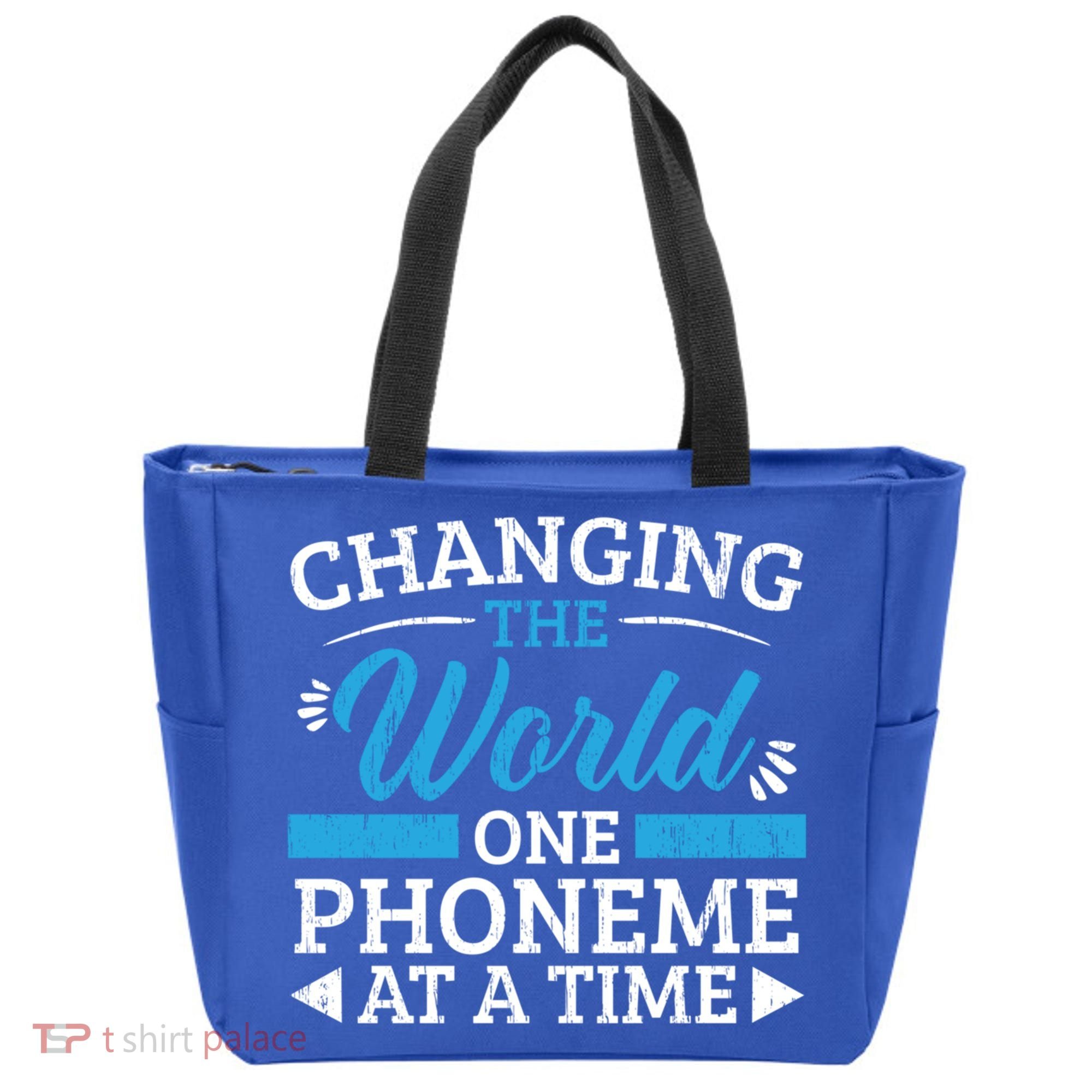 Changing The World One Phoneme At A Time Dyslexia Awareness Meaningful Gift Tote Bag