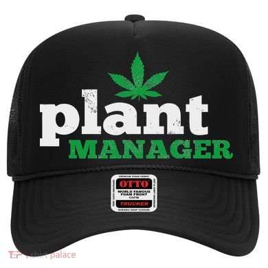 Cannabis Thc Weed Pot 420 Plant Manager Gift Hat