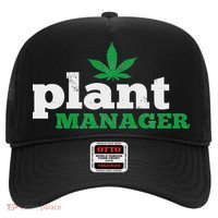 Cannabis Thc Weed Pot 420 Plant Manager Gift Hat thumb 0
